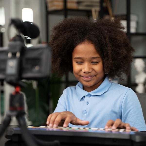 Kids learning illustration